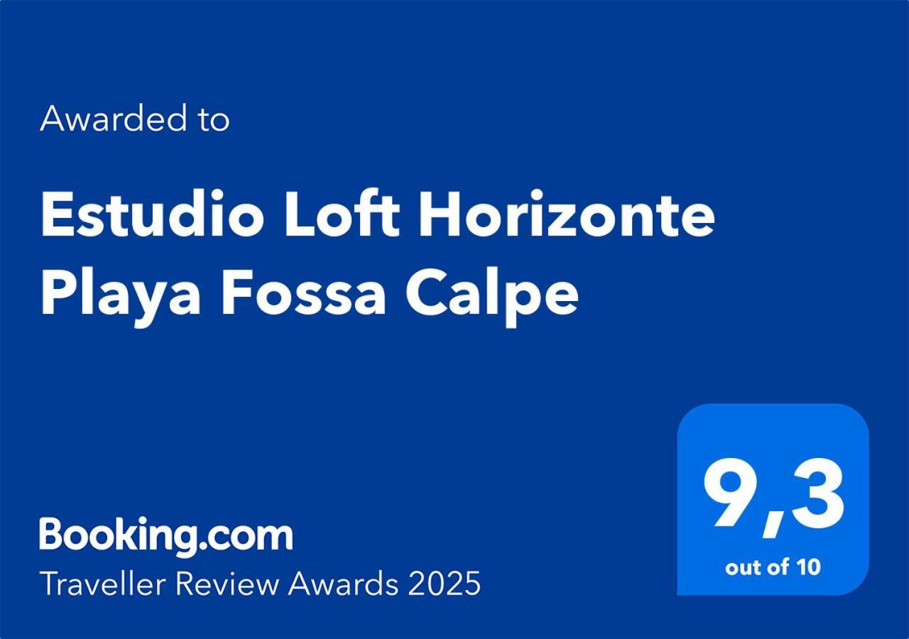 Estudio Loft Horizonte Playa Fossa Calpe Bagian luar foto